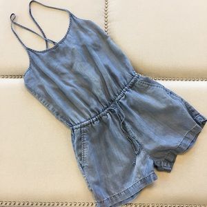GAP 1969 Chambray Romper